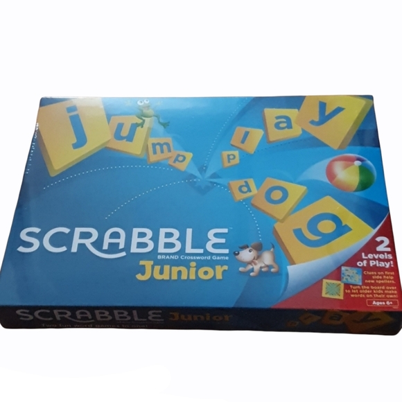 Mattel Other - Scrabble Junior Ages 6+ New and Sealed